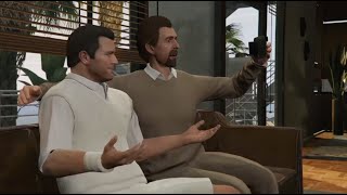 Michaels conversation with Dr Friedlander in GTA 5 [upl. by Dazraf]