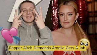 Rapper Aitch Demands Amelia Gets A Job News [upl. by Anelagna5]