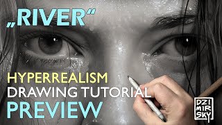 Dirk Dzimirsky  Hyperrealism Drawing Tutorial Workshop Preview [upl. by Eyanaj145]