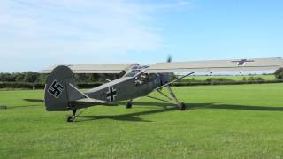 Low amp Slow  Very Slow  Fieseler Storch  Shuttleworth Military Pageant 2013 [upl. by Hasen]