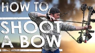 How To Shoot a Compound Bow For Beginners  The Sticks Outfitter [upl. by Ekusuy638]