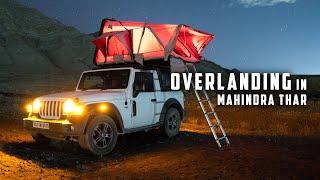 Overlanding Mahindra Thar Tour  Indian Overlanding [upl. by Anaidni]