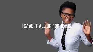 Minister Marion Hall  Gave It All Up Lyric Video [upl. by Ranice]