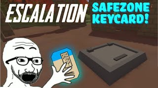 How to get Safezone Keycard in Unturneds NEW map Escalation [upl. by Dlareg]