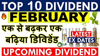 BEST DIVIDEND STOCKS FEBRUARY 2024 ✅ LATEST DIVIDEND EX DATES • UPCOMING DIVIDEND SHARES 2024 [upl. by Ardnat181]