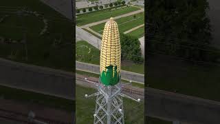 🌽 Ear of corn watertower rochestermn dronewaldo [upl. by Pages938]