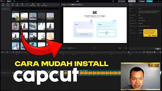 Cara Install Capcut Di PC Komputer [upl. by Waine]