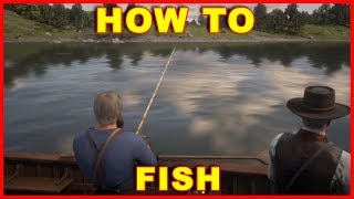 Red Dead Redemption 2 How to Fish amp Get a Fishing Rod [upl. by Ober]