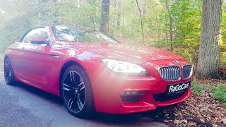 BMW 650i xDrive Cabrio  Interior Exterior Sound and Drive Review [upl. by Aetnahc976]