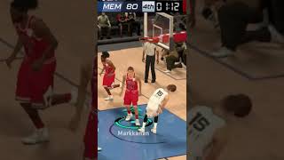 Lauri markkanen dunks on nikola jokic nba 2k mobile [upl. by Vish]