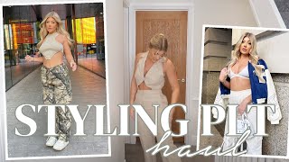 FAV HAUL EVER PLT SPRING STYLING HAUL amp TRY ON  AMY COOMBES [upl. by Cordie]