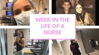 WEEK IN THE LIFE OF A NURSE 2 [upl. by Avek]