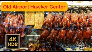 Old Airport Road Hawker Center Singapore [upl. by Gerbold]