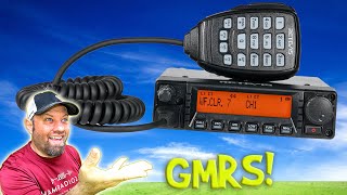 GMRS Retevis RA87 40watt GMRS Mobile Radio [upl. by Ardnekat]