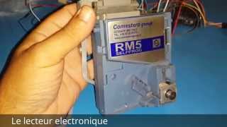 validateur de monnaie coin validator comestero RM5 with ARDUINO UNO [upl. by Binah]