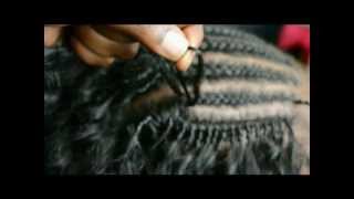 How to do Crochet Braids LatchHook Hair  Tutorial [upl. by Hctub35]