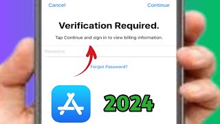 how to stop verification required on app store 2024  Fix verification required on App Store [upl. by Slosberg]