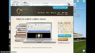 Bajar Calibre  Como pasar ebooks al kindle Ipad Smartphones etc [upl. by Ppilihp]