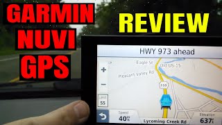 Garmin nuvi GPS 2557LMT Advanced Series Review [upl. by Postman]