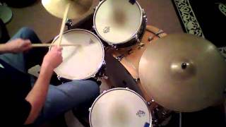 Jon Biggs Pork Pie Drums quot The Maker quot  drum cover [upl. by Enirok]