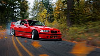 Davids BMW E36  Mountain Run 4K [upl. by Adnilim682]