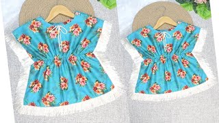 Very Easy Baby Kaftan Cutting and stitching Full Tutorial ll [upl. by Job]