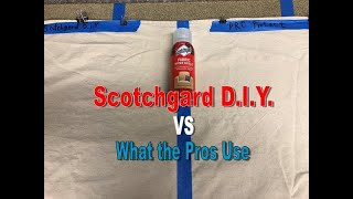 Scotchgard DIY vs What The Pros Use Which Is Better [upl. by Anayi773]