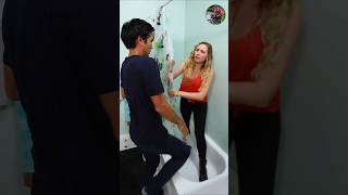 How can someone hide inside a mirror 😱 ZachKing shortvideo facts magic tricks viralshorts [upl. by Ykcir]