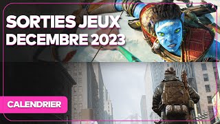 Toutes les SORTIES JEUX VIDEO DÉCEMBRE 2023 [upl. by Ttenyl508]