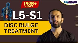 L5S1 Disc Bulge Treatment in Noida amp Delhi NCR  Endoscopic Spine Surgery  Dr Devashish Sharma [upl. by Caesar439]