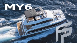 Discover the MY6 a luxury yacht catamaran by Fountaine Pajot Motor Yachts MY44 [upl. by Atiuqiram]