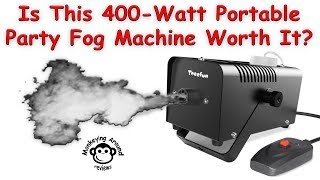 Is the Theefun TFM01 400Watt Portable Fog Machine worth the money review [upl. by Friedrich]