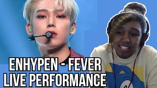 FOREHEADS  Enhypen  Fever Live Performance REACTION [upl. by Oskar]