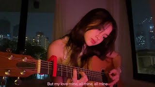 My Love Mine All Mine  Mitski cover [upl. by Ynnob674]