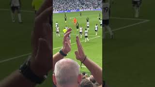 James Maddison goal celebration after his goal at the Tottenham v Brentford game [upl. by Hildick]