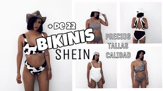 SÚPER HAUL BIKINIS SHEIN 2020  TALLASCALIDADPRECIO  HAUL VERANO 2020 [upl. by Ybor47]