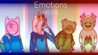 Emotions MEME  Adventure time [upl. by Kolodgie]