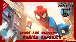 LEGO Marvel Super Heroes Minikits y Stan Lee de Subida Euforica [upl. by Hallee573]