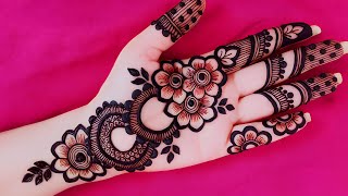 New Eid special mehndi design back hand  Mehndi design simple and easy  Mehndi design  Mehndi [upl. by Faline]