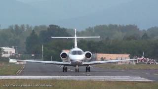 Hawker 800XP takeoff [upl. by Nohpets390]