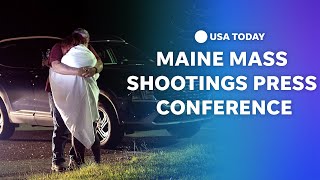 Watch Maine mass shooting death toll rises to 18  USA TODAY [upl. by Wivestad]