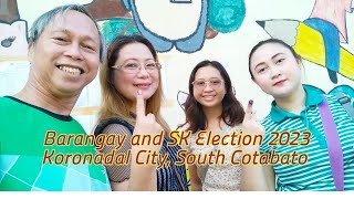 Barangay and SK Election in Koronadal City South Cotabato [upl. by Krm]