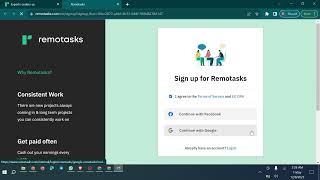 Remotask Account ID Creation Process [upl. by Coralie]