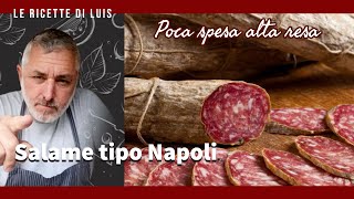 Salame tipo Napoli fatto da un Norcino [upl. by Kliber46]