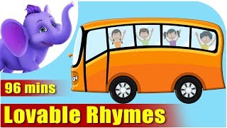 Wheels On The Bus and other Nursery Rhymes  90 minutes Compilation By Appuseries [upl. by Ara]