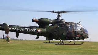 Gazelle 50th Anniversary Commemorative FlyIn AAC Middle Wallop [upl. by Breed735]