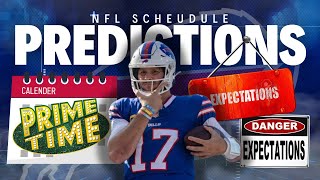 PRIMETIME PREDICTIONS for the BILLS schedule and REALISTIC EXPECTATIONS for Buffalos OFFENSE [upl. by Denise]