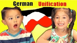 Kids React To German Unification 1871 Parody fixed version [upl. by Ermeena575]