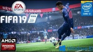 تجربة لعبة فيفا 19 على كمبيوتر 4 جيجا رام FIFA 19 PC 4GB RAM TEST [upl. by Nedaj]