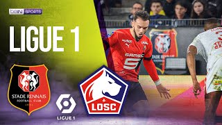 Rennes vs Lille  LIGUE 1 HIGHLIGHTS  242023  beIN SPORTS USA [upl. by Ytineres264]